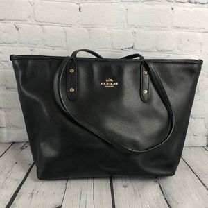 Coach Pebbles Leather Tote Bag